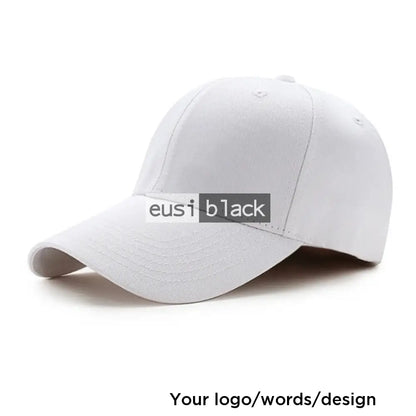 6 Panel cap White / Velcro