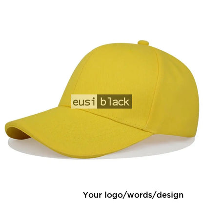 6 Panel cap Yellow / Velcro