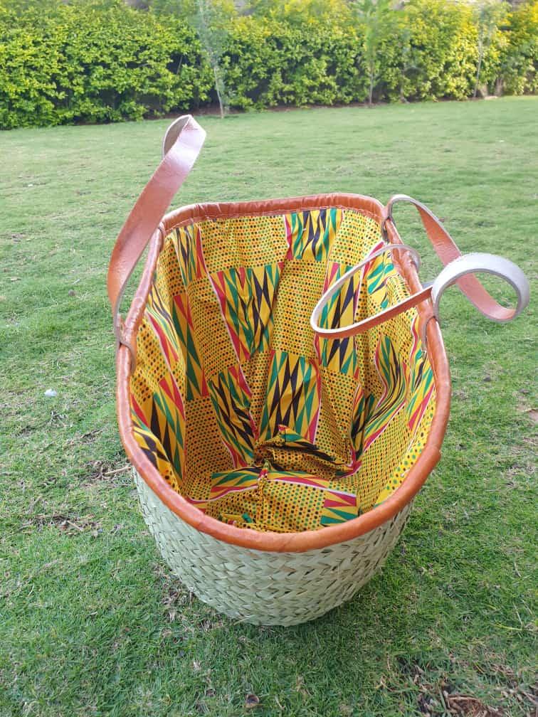 African Kikapu basket