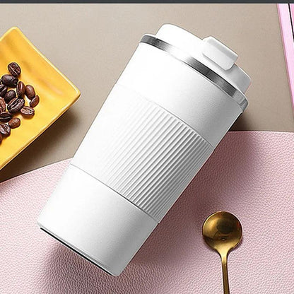 Anti-slip thermal travel mug