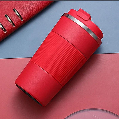 Anti-slip thermal travel mug