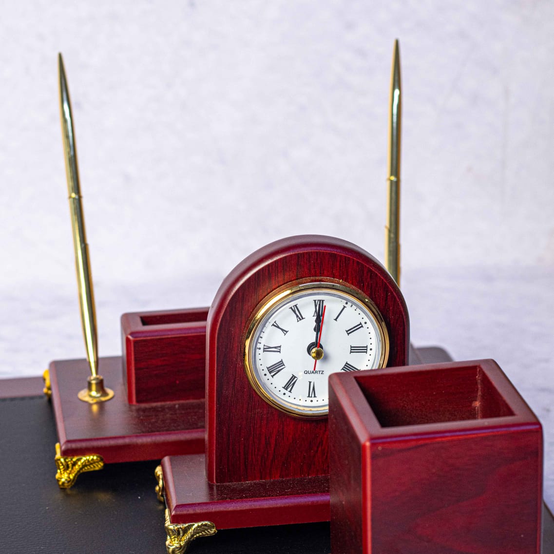 Executive two twin desk organizer