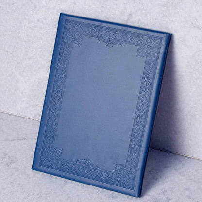 Edge patterned certificate holder