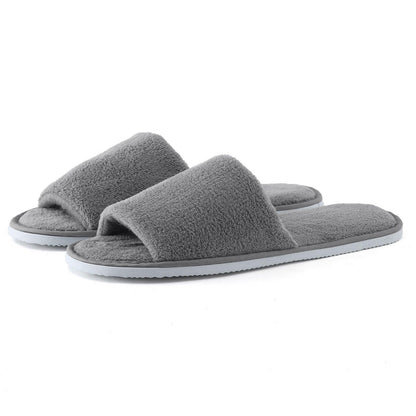 Open toe bathroom slippers