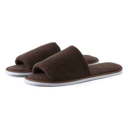 Open toe bathroom slippers