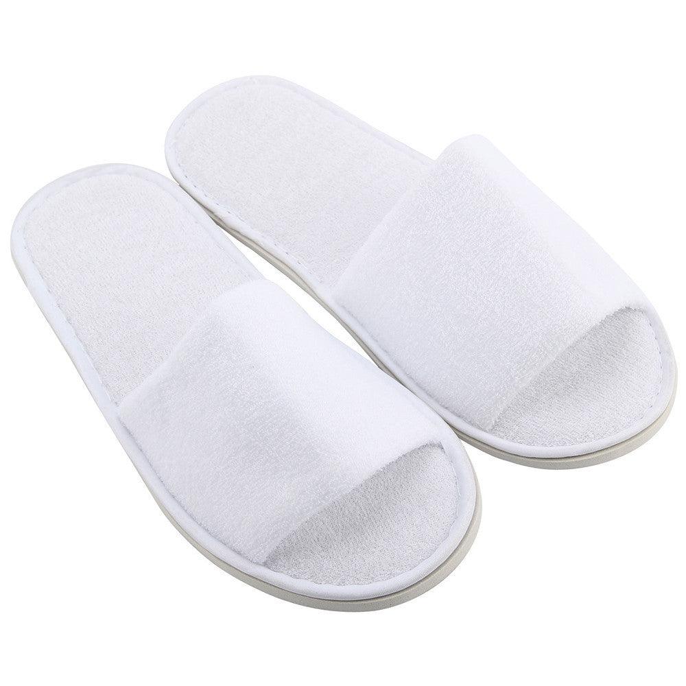 Open toe bathroom slippers