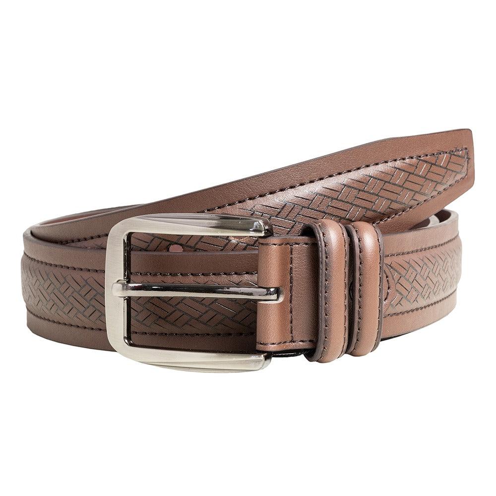 Patterned belt for men