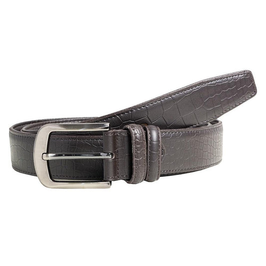 Crock skin belt for men