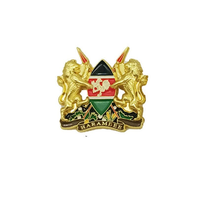 Coat of arms - Kenya - Fiber