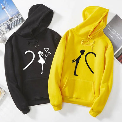 Personalized couple's hoodies