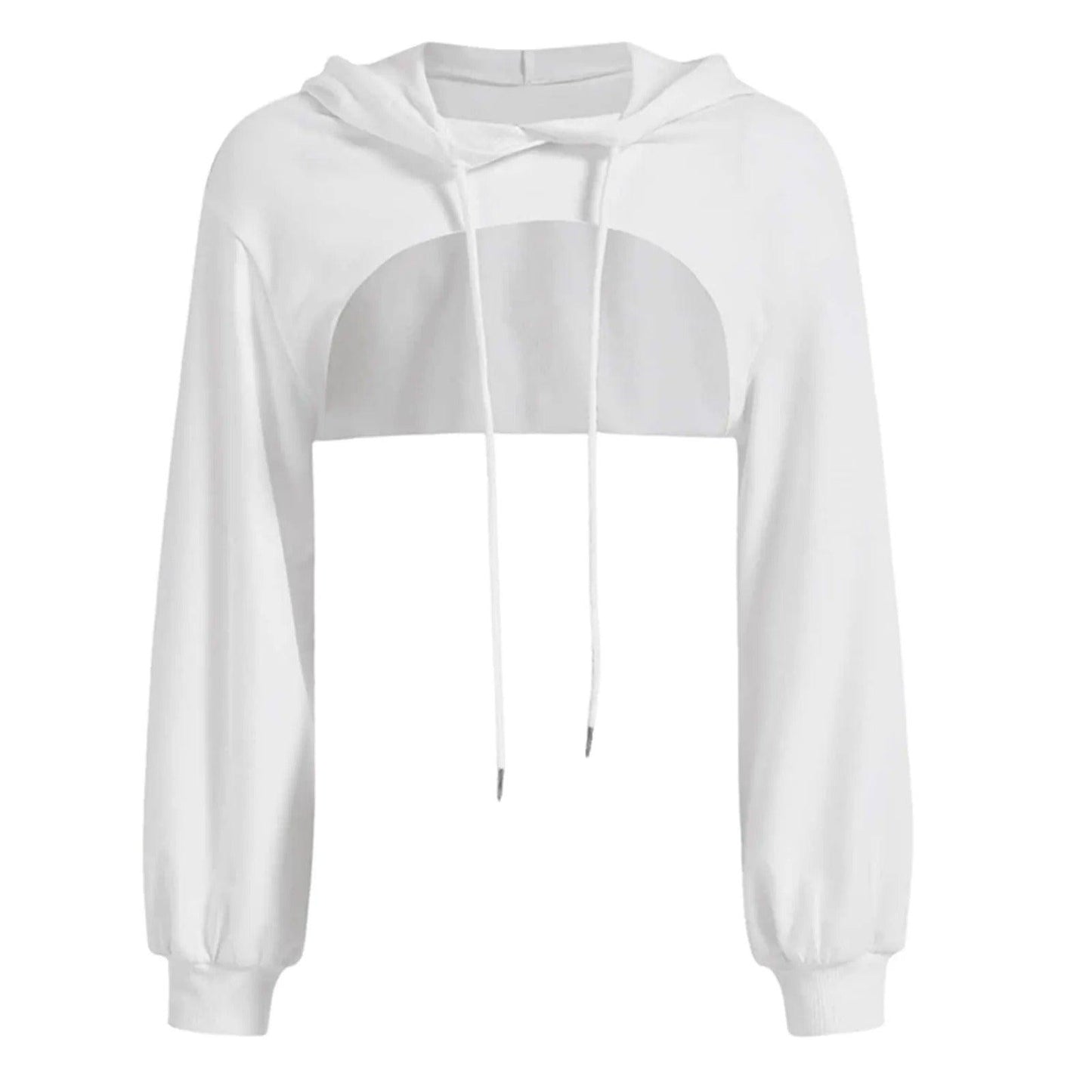 Cropped hoodie