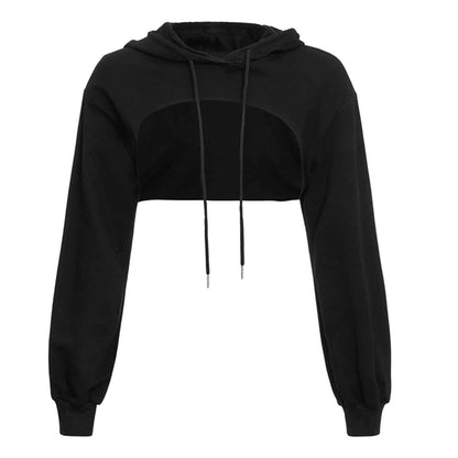 Cropped hoodie