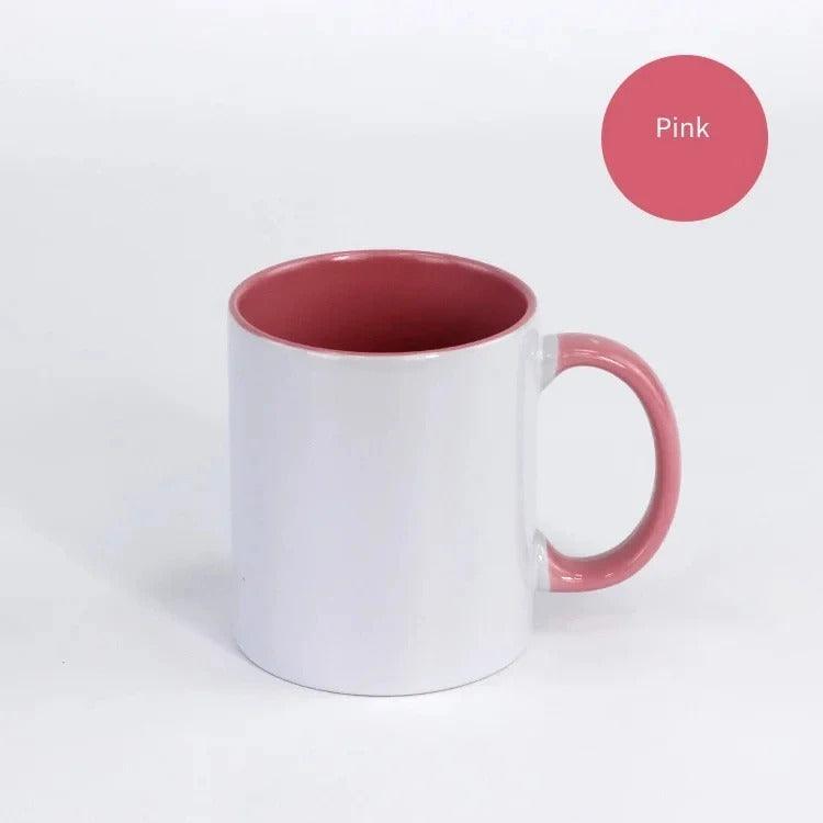 Personalized love handle tea cup