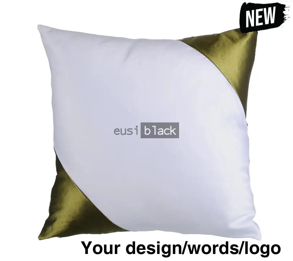 Diagonal edged pillow case Gold / Case only