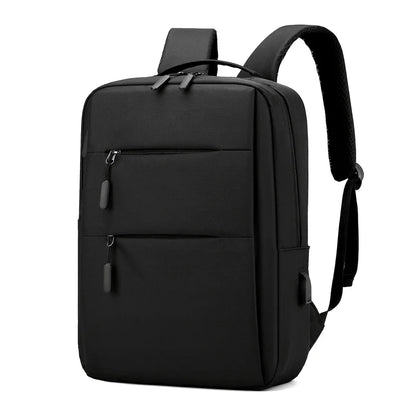 Double zip laptop bag