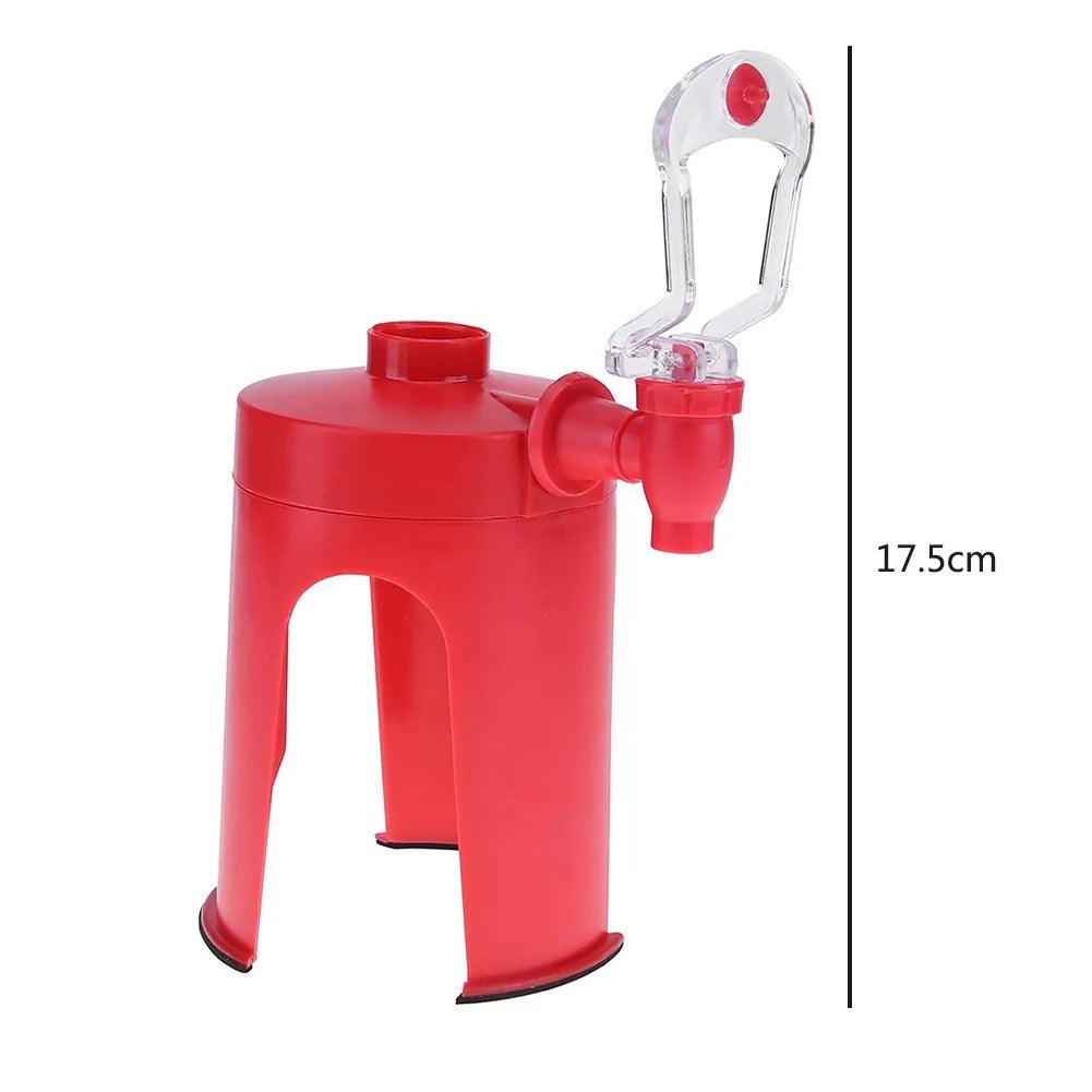 Soda beverage bottle dispenser