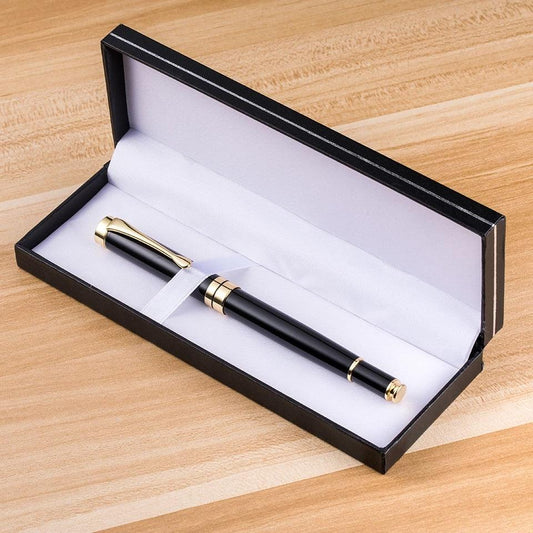 Executive pen in leather case