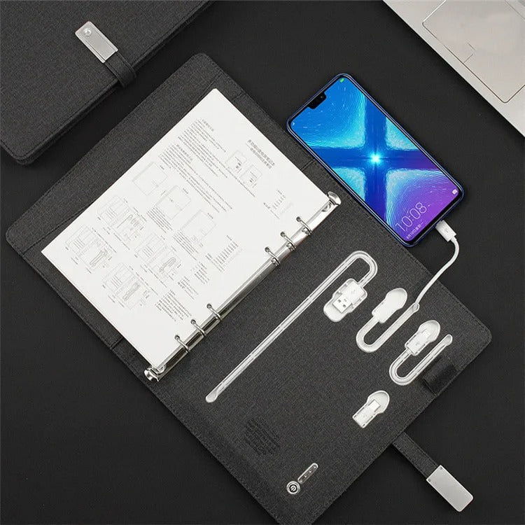 Middle connect power bank notebook