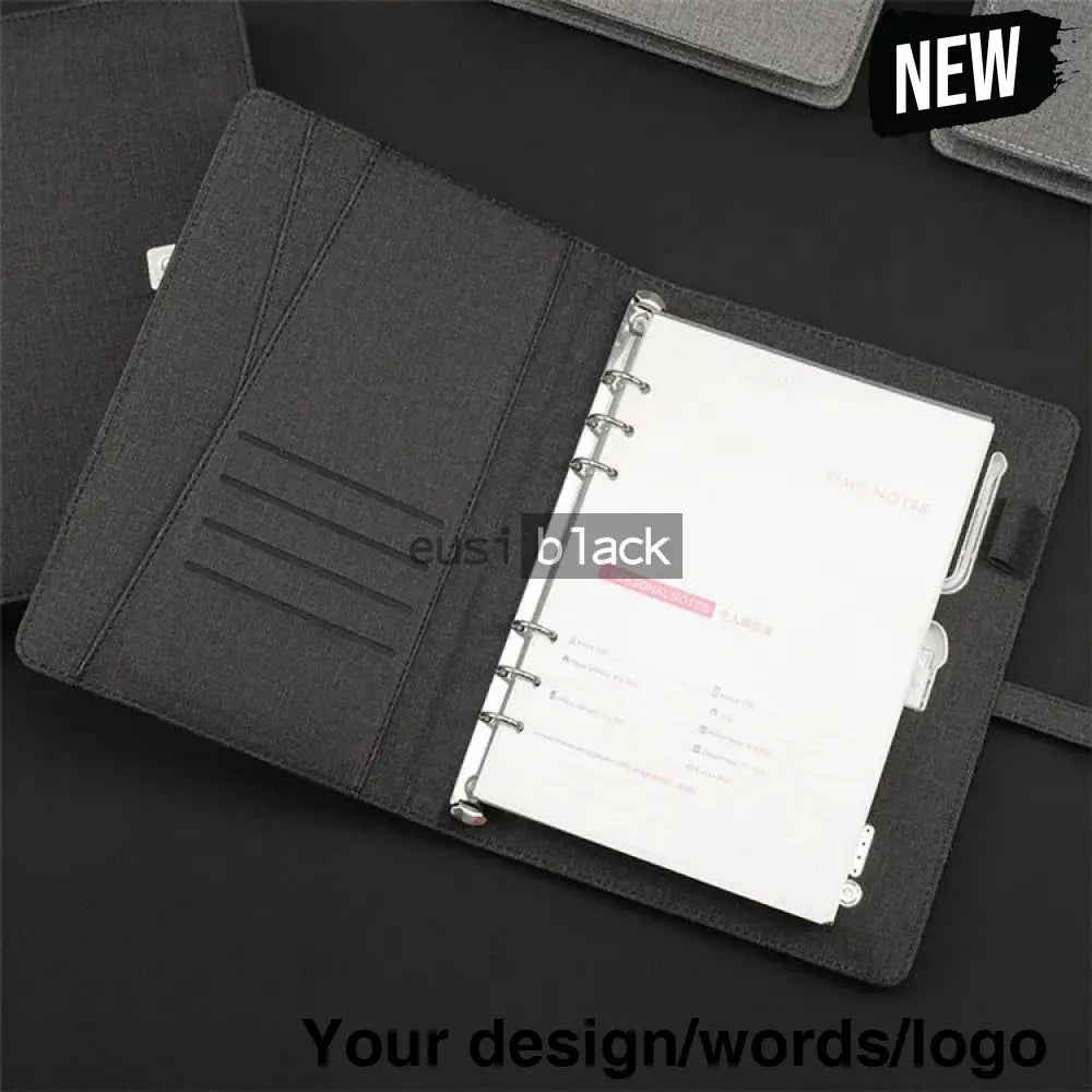 Executive inbuilt power bank notebook