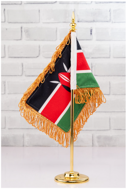 Metallic table flag holder - A3