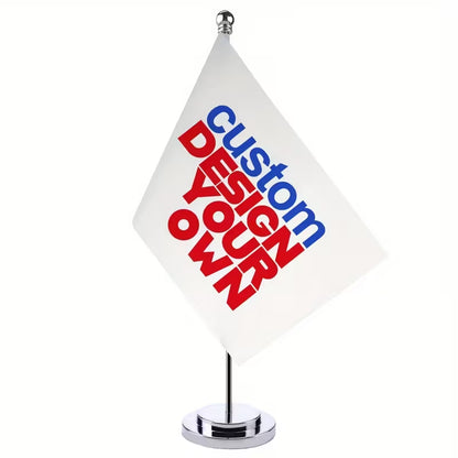 Adjustable Metallic table flag holder - A3