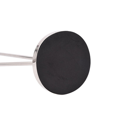 Adjustable metallic double table flag holder - A3