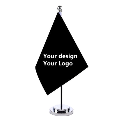 Metallic table flag holder - A3