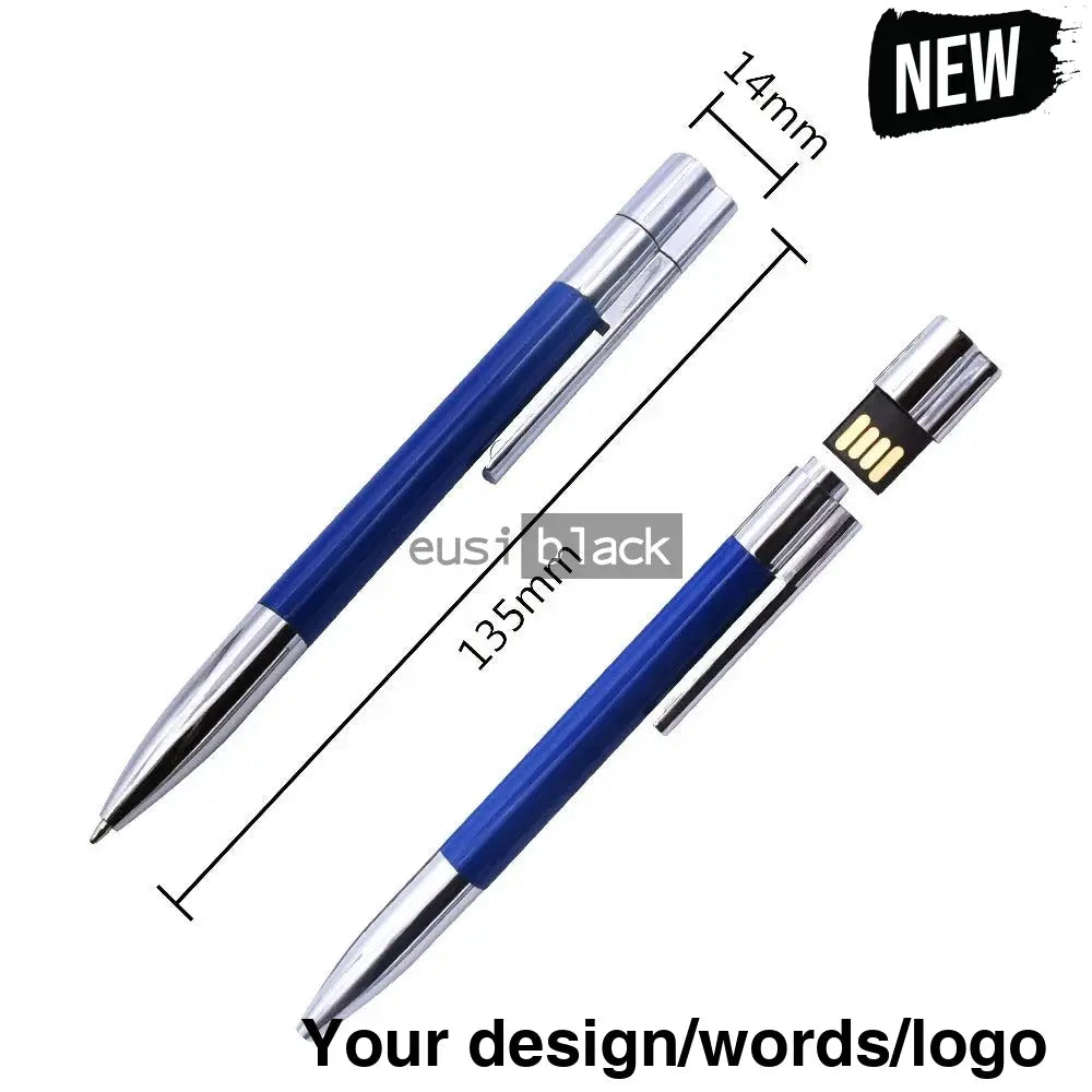 Pen flash drive | 8GB Blue