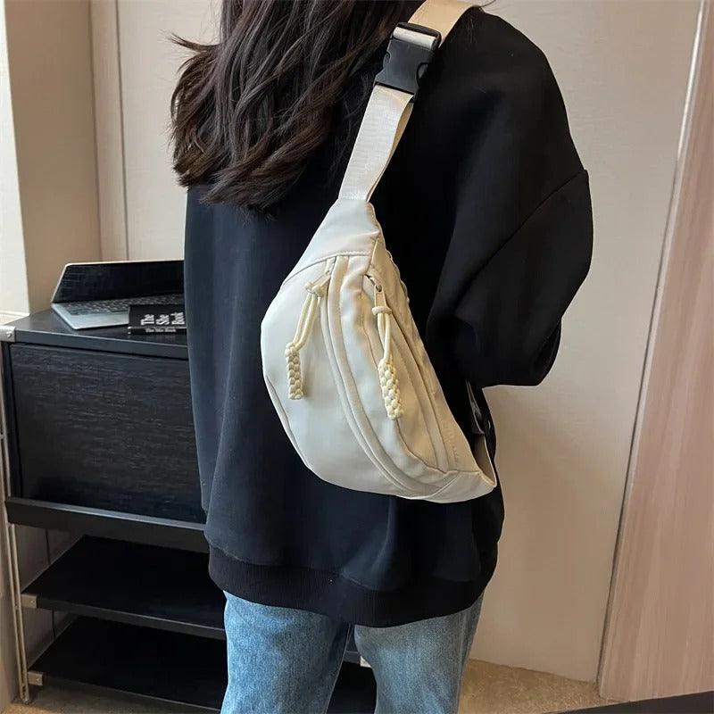 Heavy soft cotton belt bag