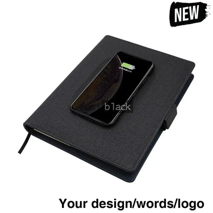 Inbuilt Power Bank Notebook Portfolio