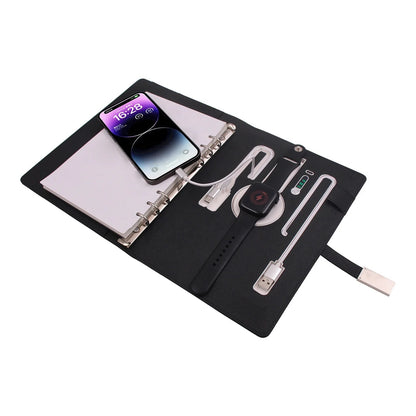 LED inbuilt power bank notebook