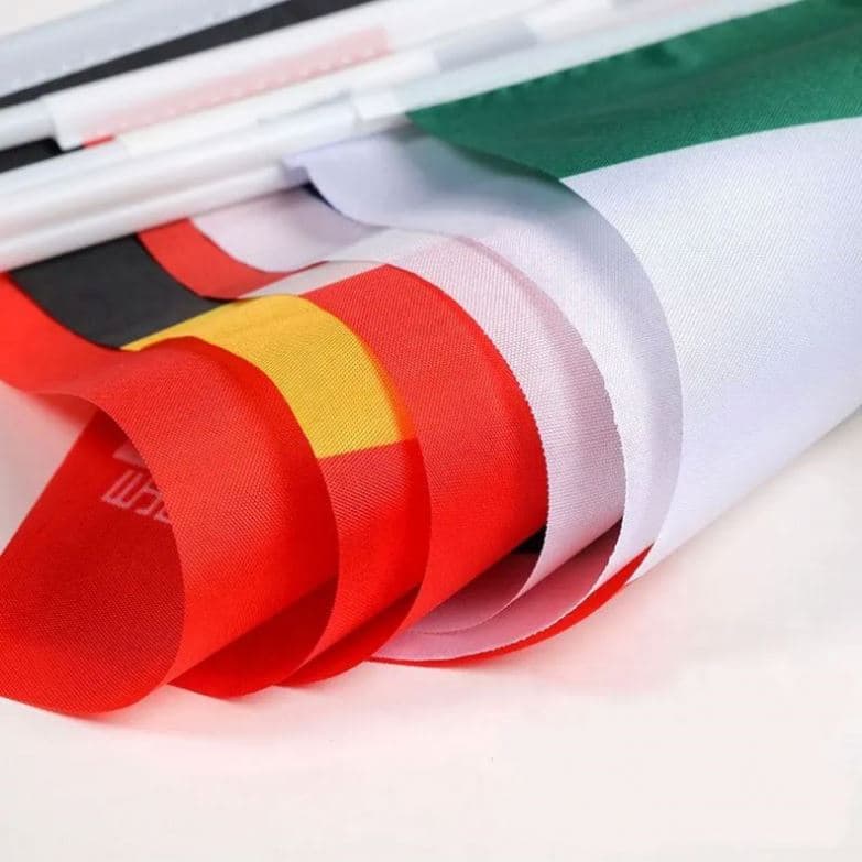 Sports hand-held waving flag holder