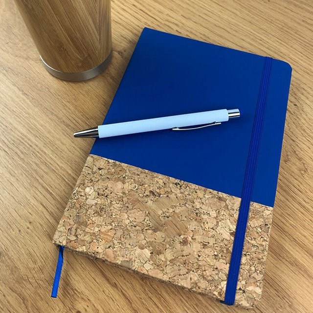 Graues zweifarbiges Notizbuch | A5