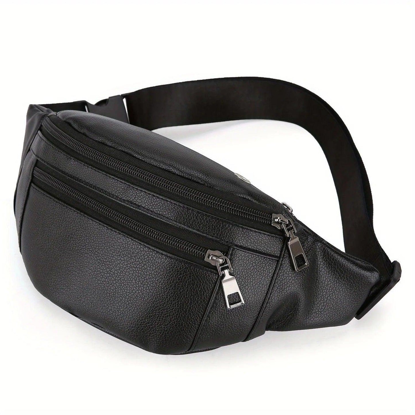 Leather waist belt bag