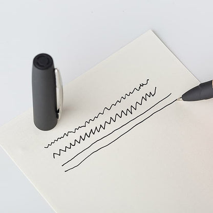 Matte black gel pen