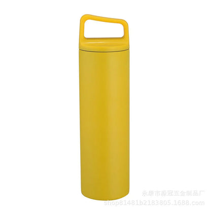 Minimalist thermal water bottle