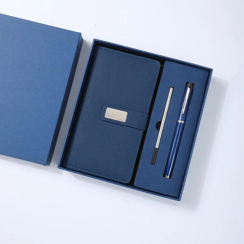 A6 notebook& pen refill hamper set