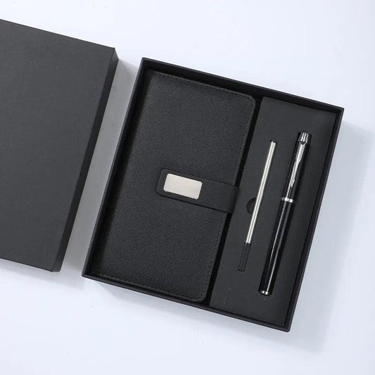 A6 notebook& pen refill hamper set