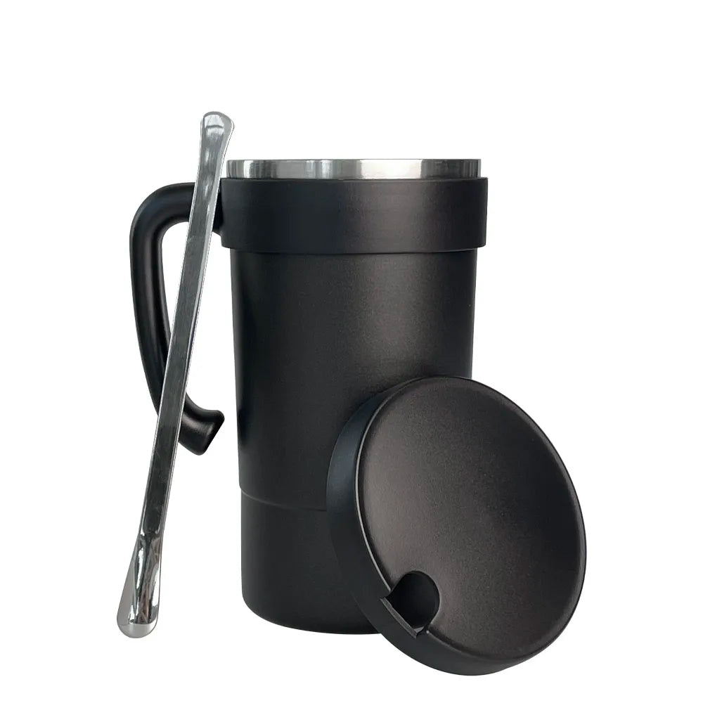 Thermal bottle with stirrer