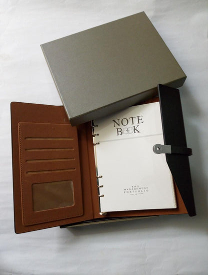 USB buckled executive notebook | B5