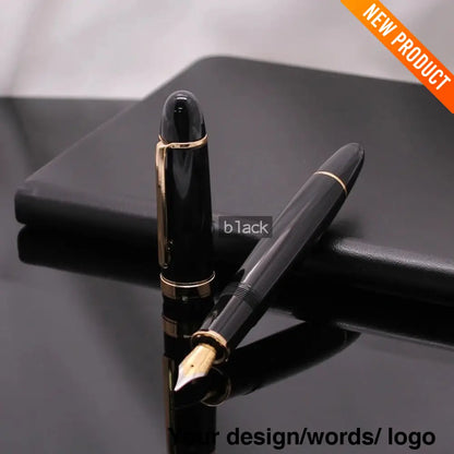 Phat Fountain Pen Gold On Black / Pen Only