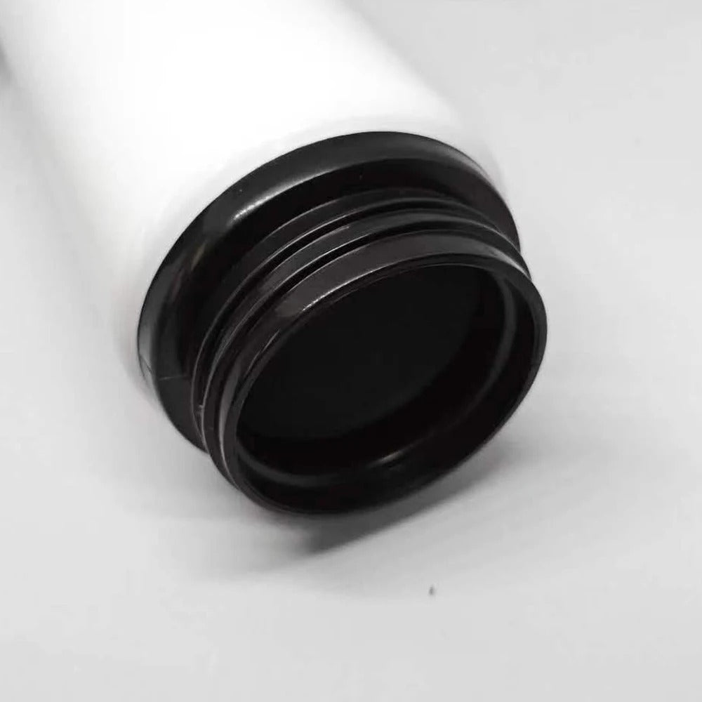 Plastic capped aluminium bottle