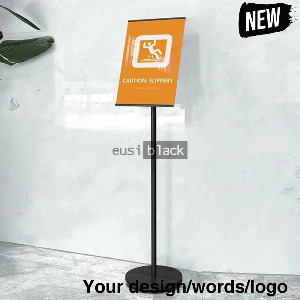 Poster stand Black / Stand plus poster