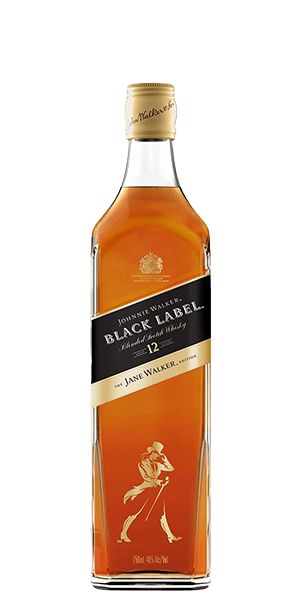 Johnny Walker black label whiskey