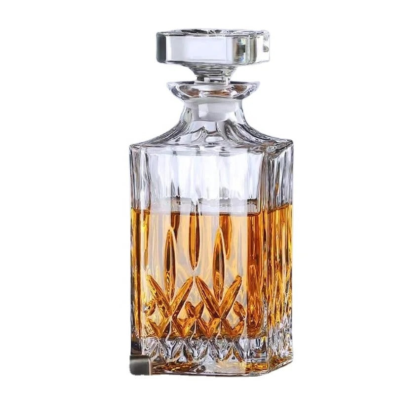 Ridged decanter