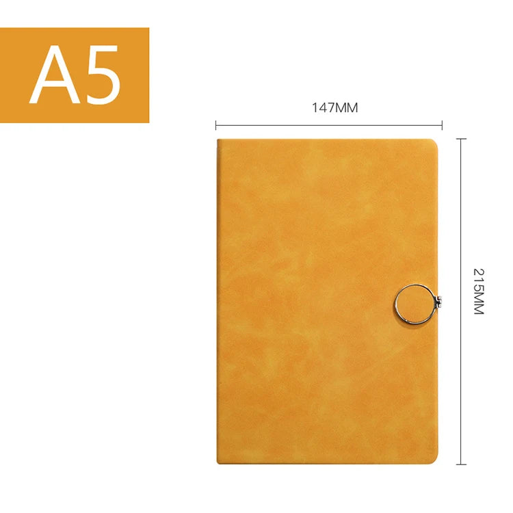 Notizbuch mit Ringverschluss