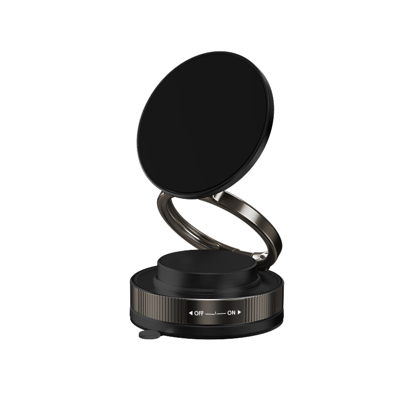 Rotating magnetic phone holder
