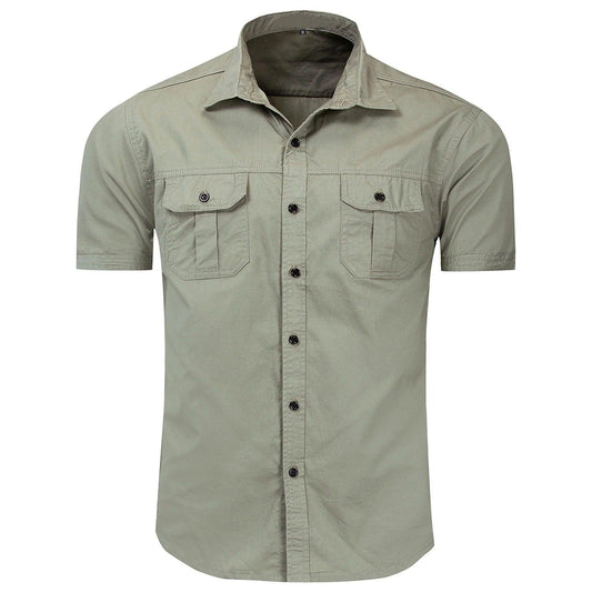 Short sleeved cargo shirt