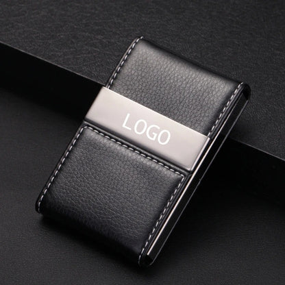 Side opening business card holder