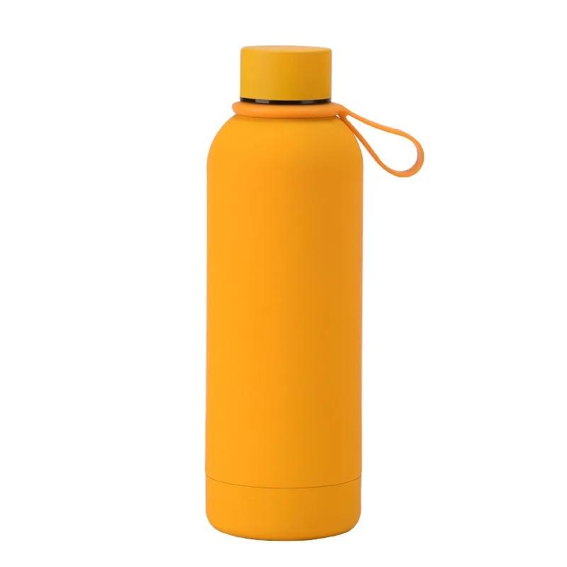 Matte skin thermal bottle